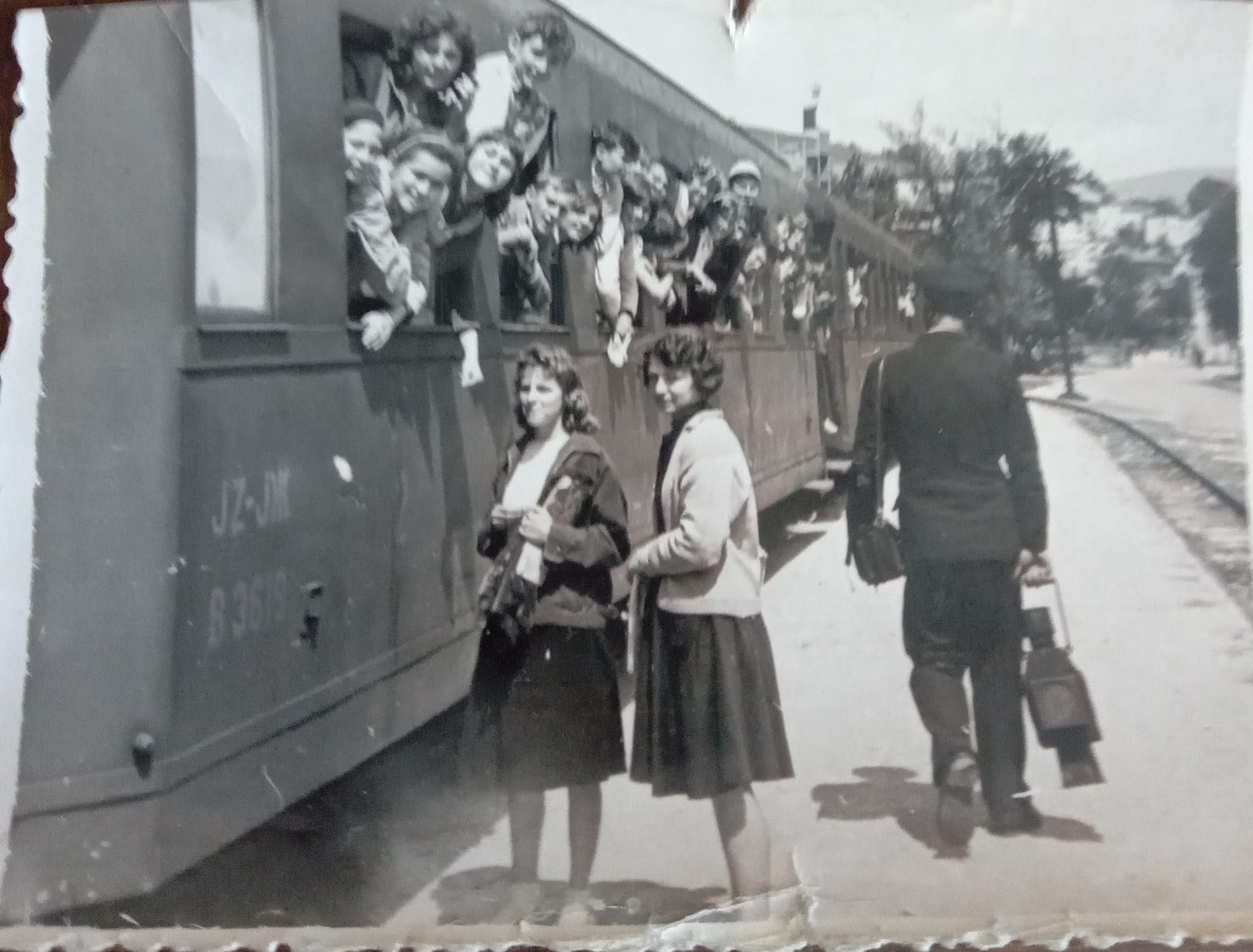 Ovako se nekada putovalo-Sarajevo 1959, O Š Jožef Atila Novi Sad..jpg