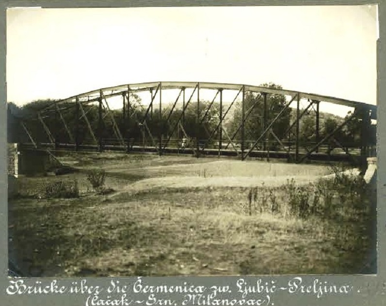 Ljubc-Preljina most Cemernica WW I.jpg