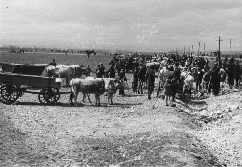 Popravka postroja pruge i cicenje kanala posle WW II u blizini VA.jpg