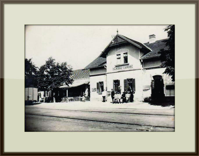 Železnička stanica Lajkovac 1928. godine