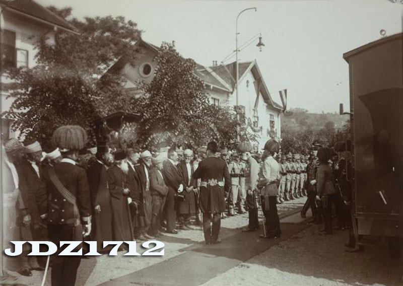 Visoko maj 1910 car Franja Josif.jpg