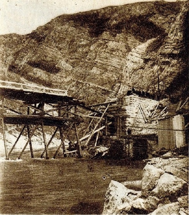 1 Porusen zel most na pruzi SA-Mostar-Jablanica 1925.jpg
