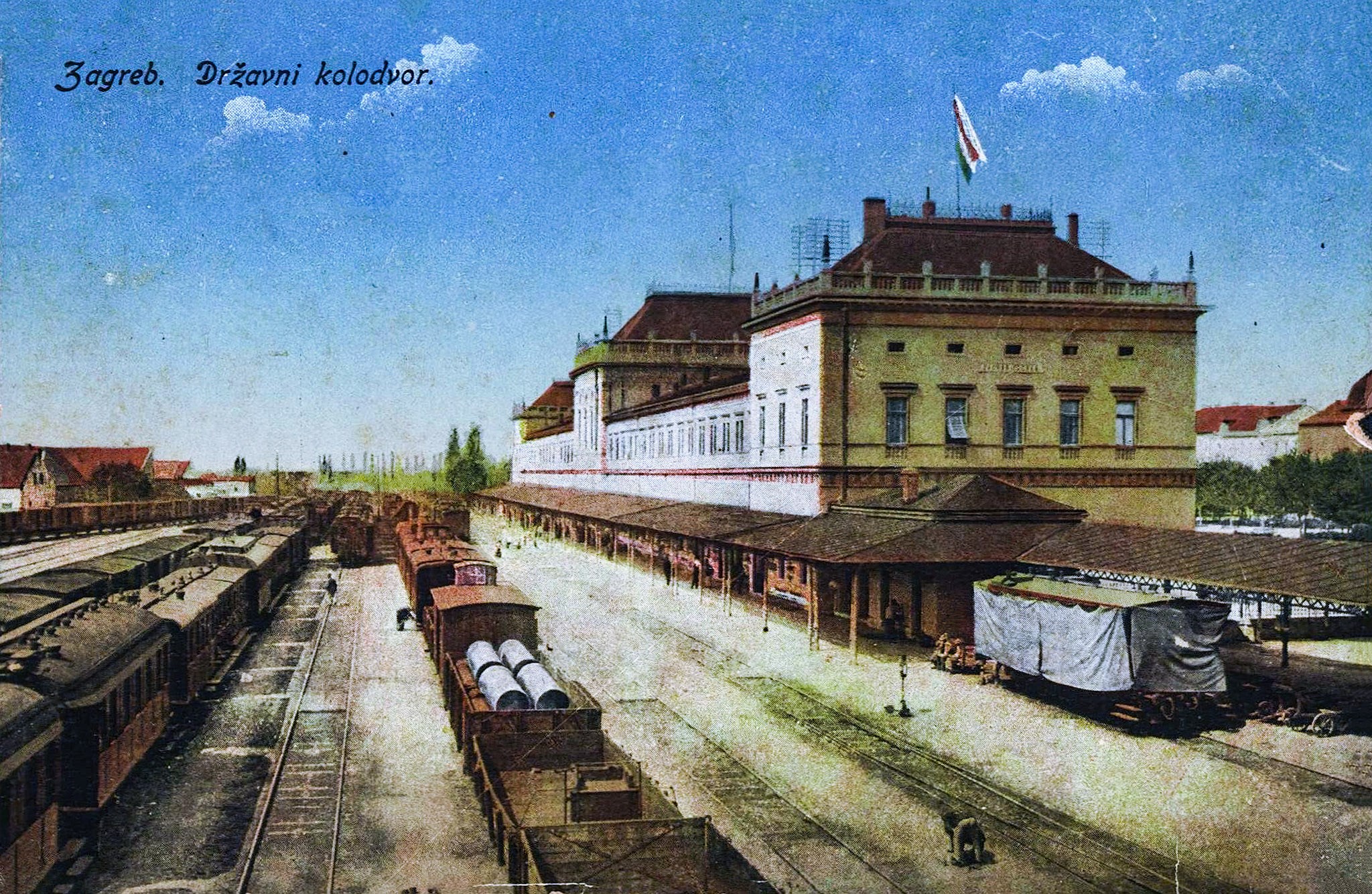 Glavni kolodvor razglednica 1918. godina.jpg