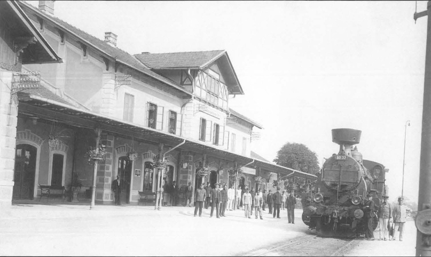 Železniška postaja Šiška 1927..jpg