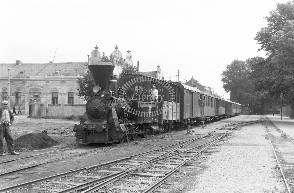 40 PG4746 JZ Yugoslavia Railways Steam Locomotive Class JZ 0-6-2T 40.43 at Osijek in 1966 - 16.07.1966 - Peter Gray.jpg