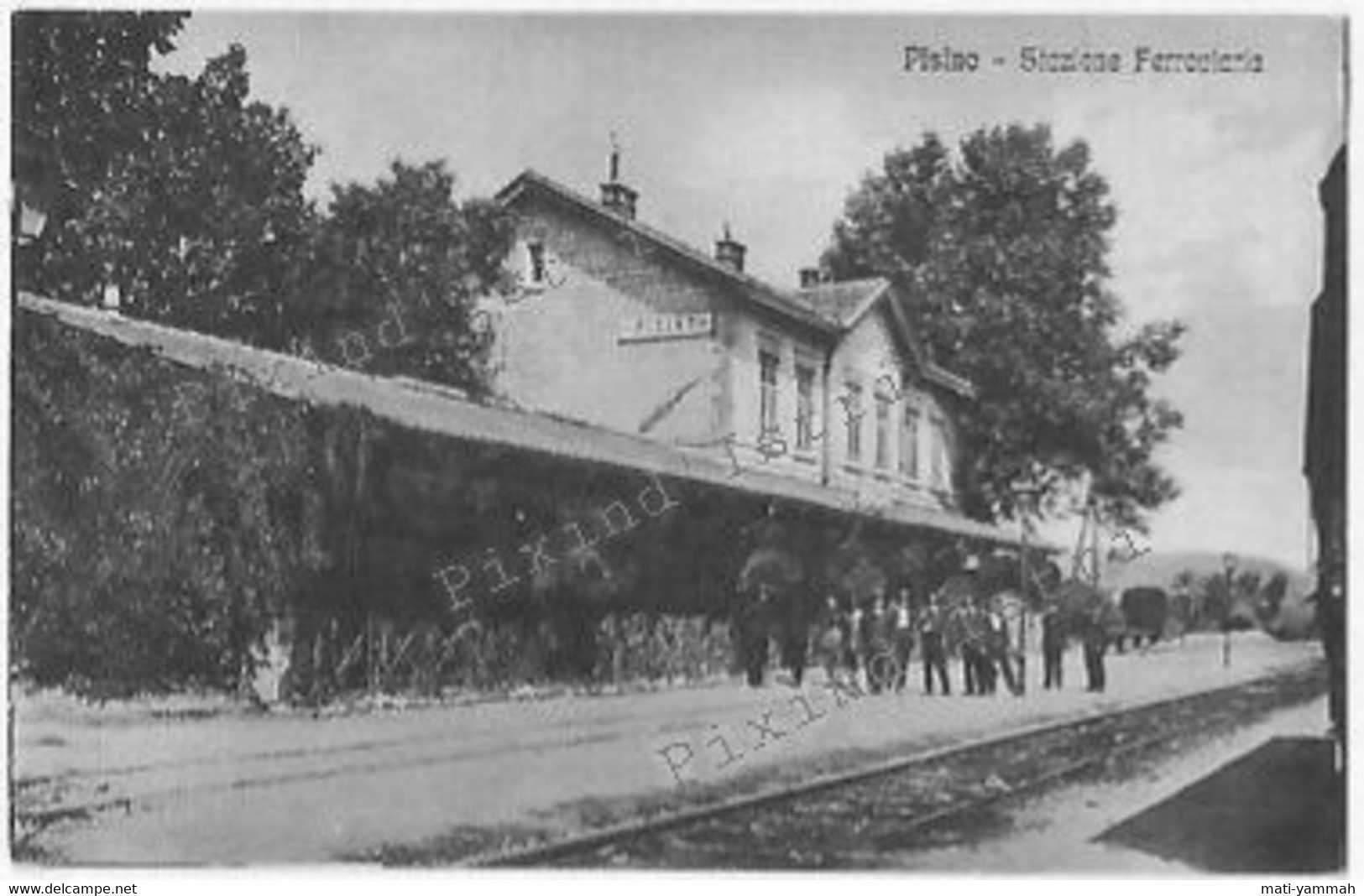 091_001 1930 Pisino - Istria - stazione - bahnhof - 1930.jpg