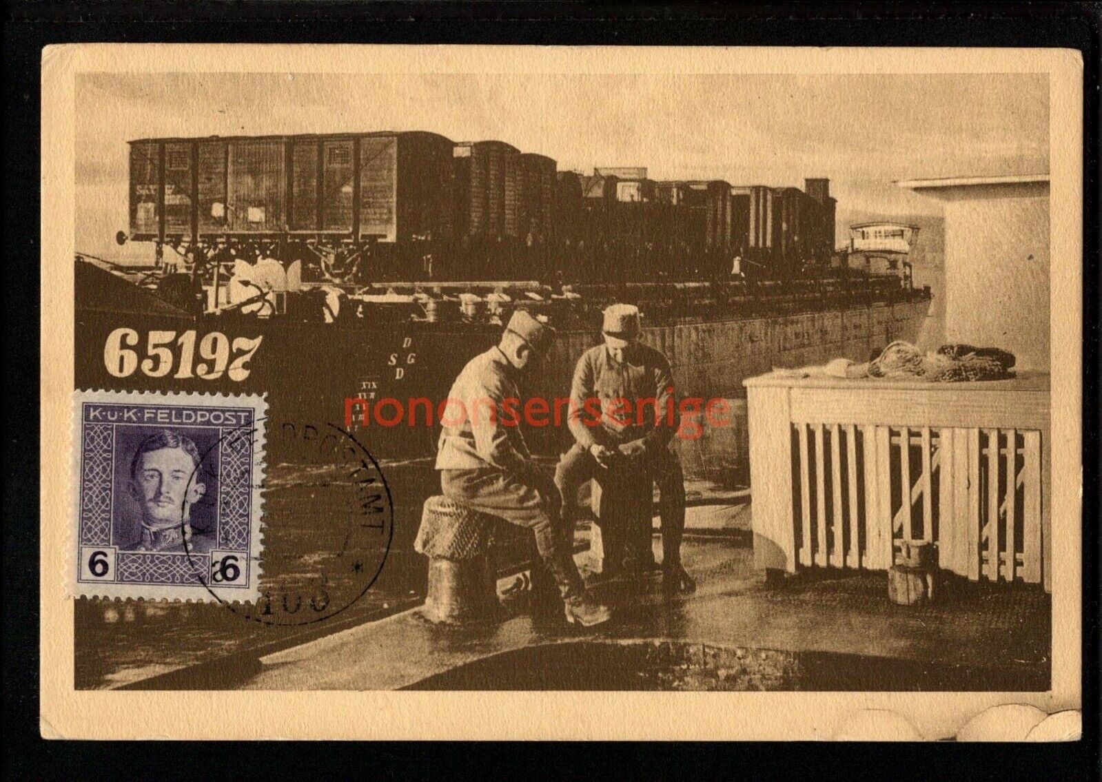 s-l1600 SERBIA WAGGONTRANSPORT AUF SCHLEPPERN NACH BELGRAD RAILWAY PC E20C - Se16.jpg