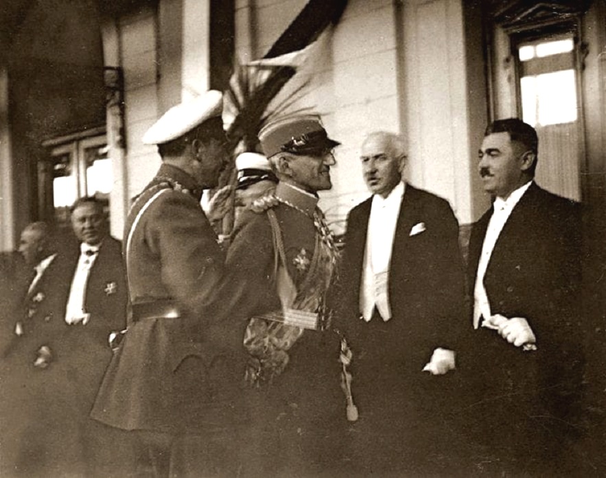 Jugoslovenski Kralj Aleksandat I i bugarski Car Boris 1934. g.jpg