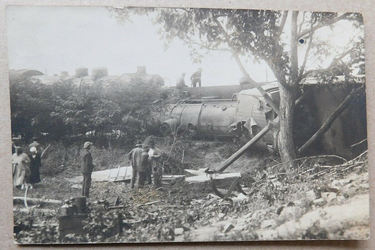 s-l1600 Serbia, Kingdom of Yugoslavia, JZ, railway accident, vintage photo 2.jpg