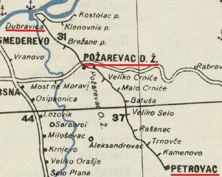 Karta Dubravica-Pozarevac-Petrovac-(Ladne Vode).jpg