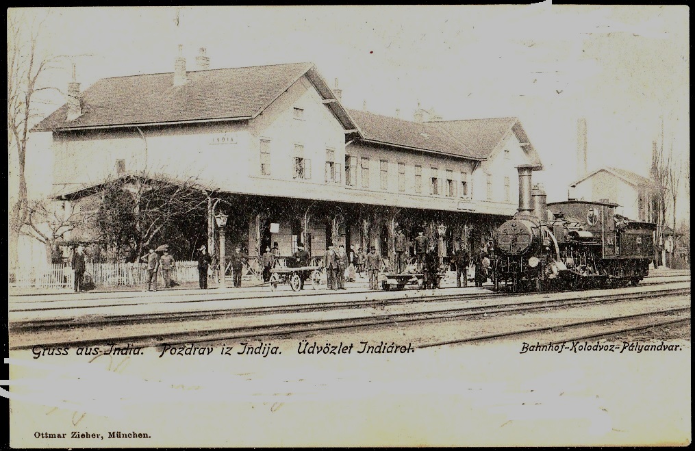 Indjija - Zeleznicka stanica 1904..jpg