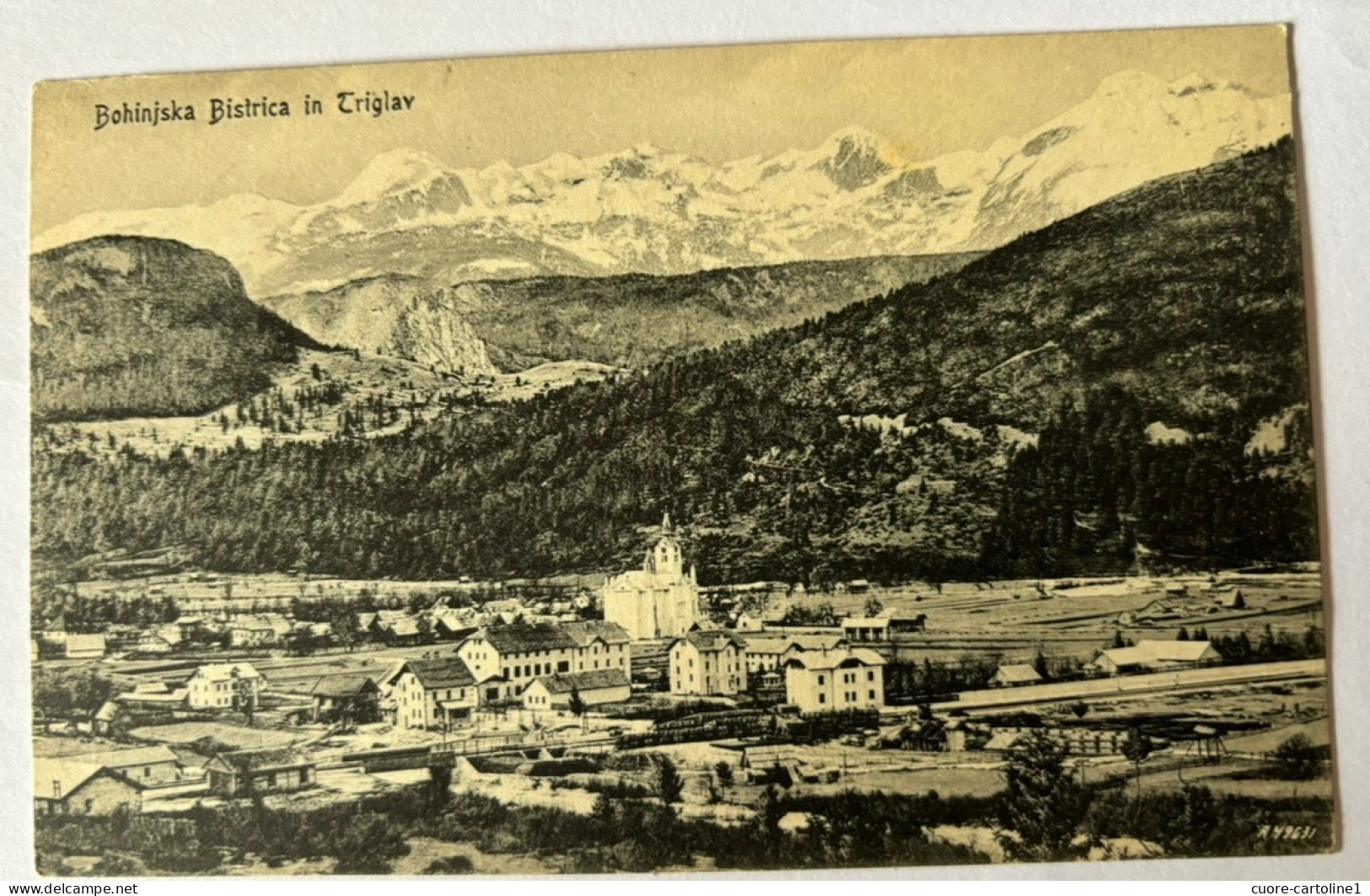 292_001 BOHINJSKA BISTRICA - BAHNHOF - STANICA - RAILWAY - VG 1918..jpg