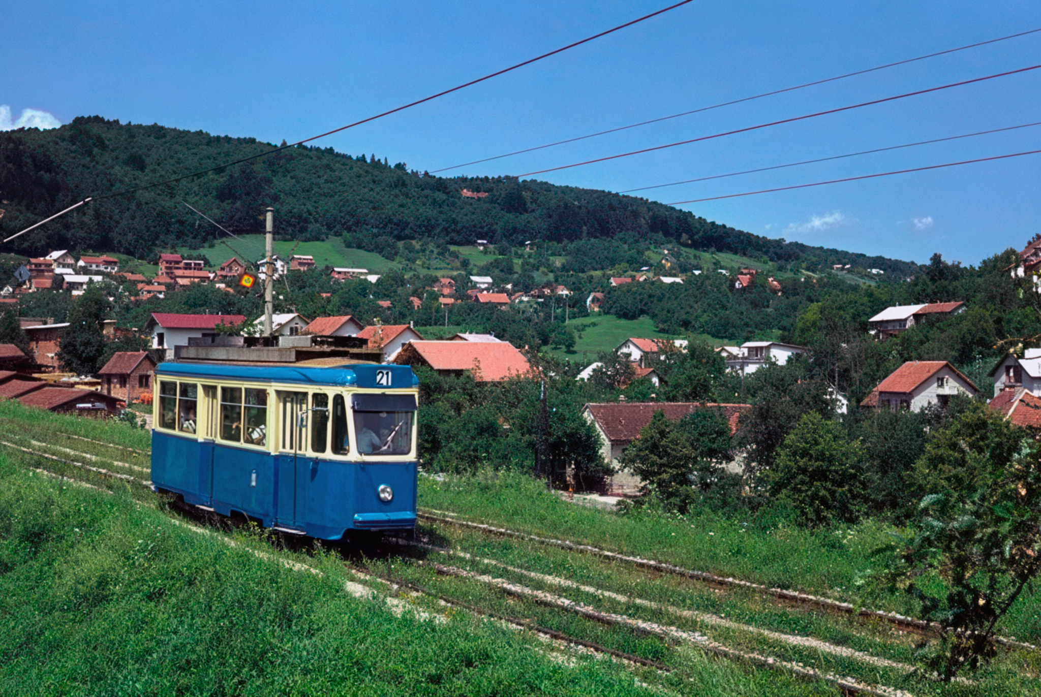 Tramvaj linije 21, Mihaljevac-Dolje, oko 1975. godine.jpg