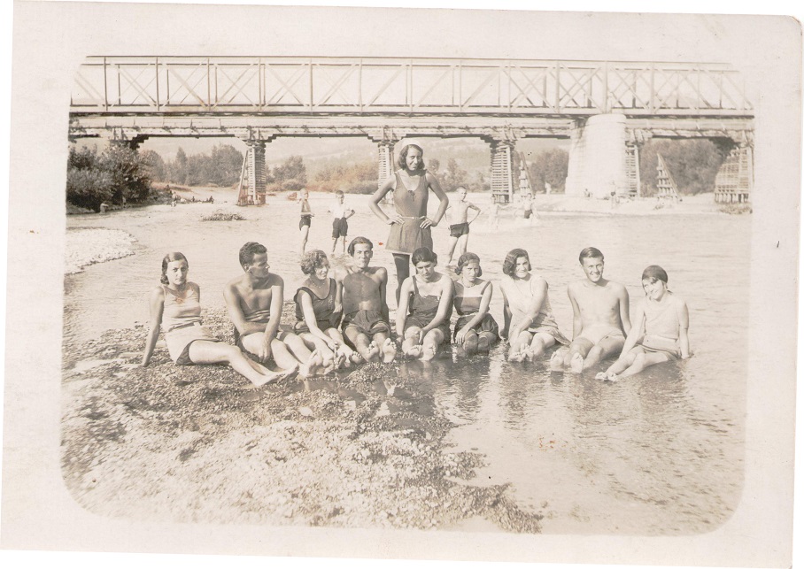 Železnički most- vjerovatno preko Usore? (1930)